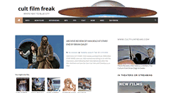 Desktop Screenshot of cultfilmfreaks.com